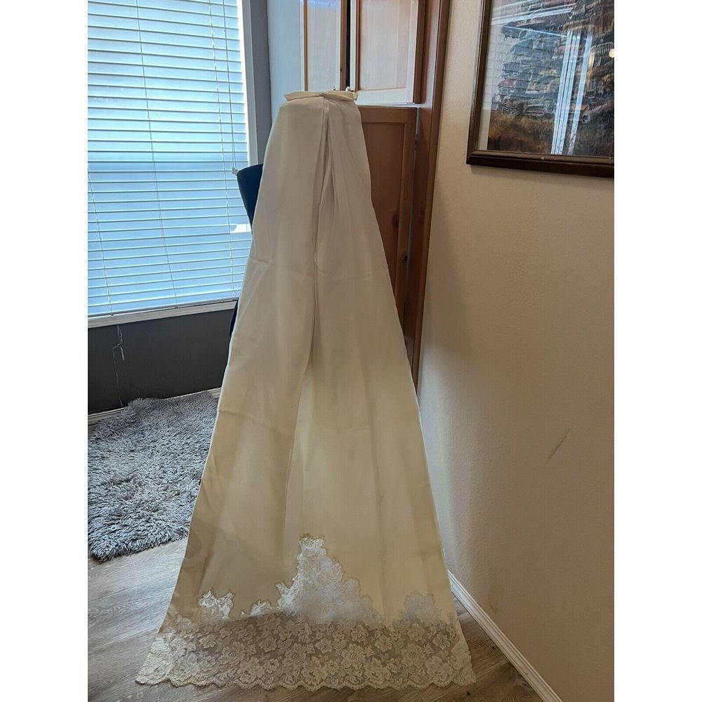 VTG Bridal Train Wedding Dress Train Earlier 1900s Era I Believe F1‎